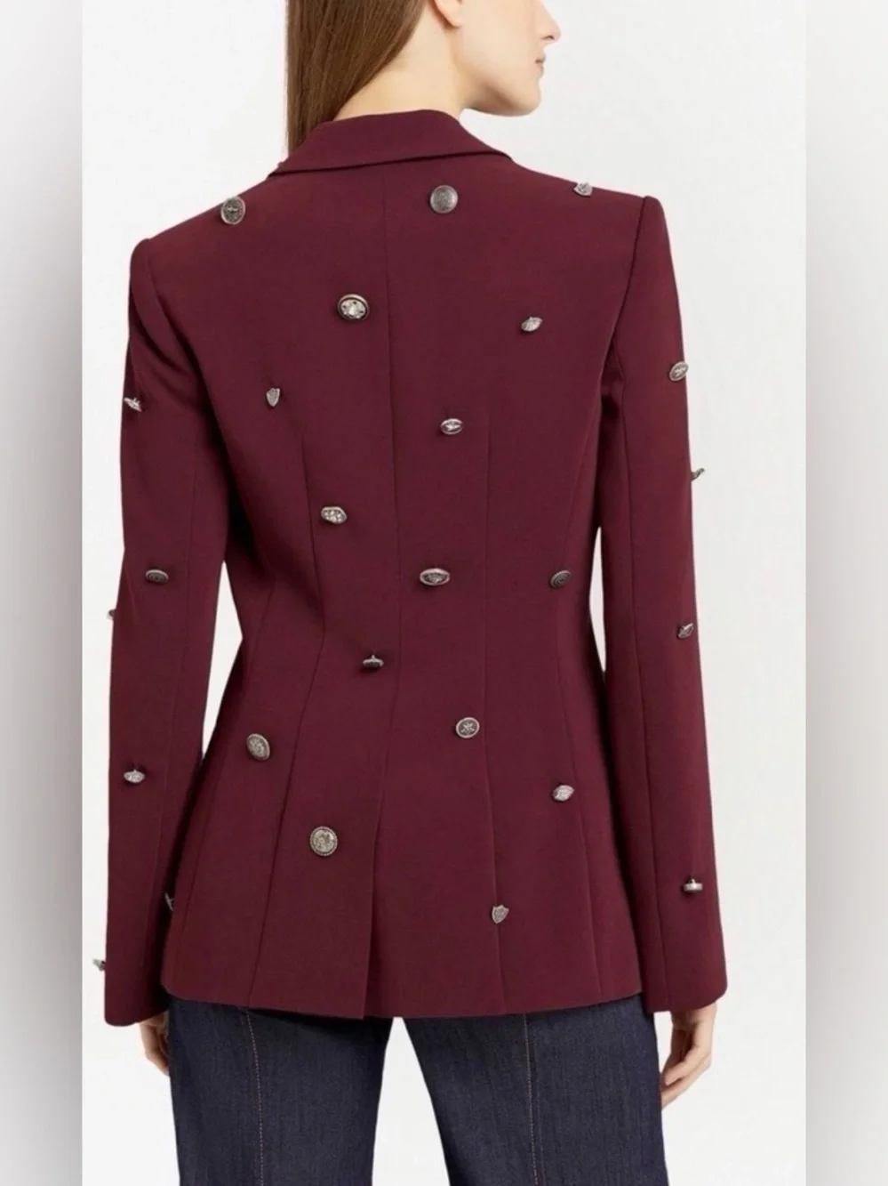 Cinq a Sept Cheyenne Single Breasted Blazer - Picture 5 of 9